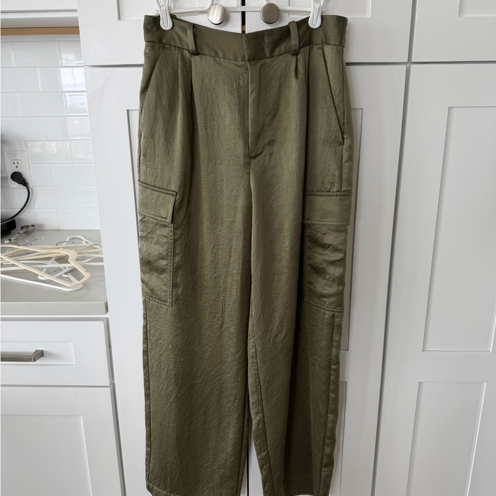 Madewell: Satin Cargo Pants